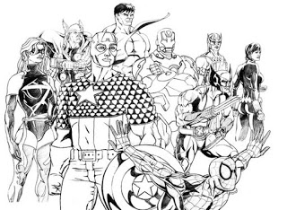 30 Desenhos Para Colorir Pintar Marvel Vingadores Para Relaxar Arteterapia  Atividades Educativas Atividades Pedagógicas